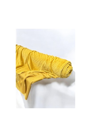 Zp Toscana Hardal Peluş Kumaş 100x150 Cm Yumuşak Dokulu, Ev Tekstili & Dekoratif Kullanıma Uygun Hardal Sarı Hardal Sarı