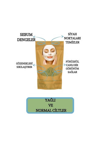 Aktarcınız Yeşil Kil Doğal Yüz Maskesi 1 KG
