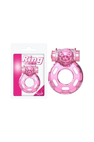 Truva Shop Ring Ayı Figürlü Güçlü Titreşimli Penis Halkası Klitoral Mastürbatör