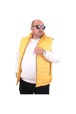Starbattal Büyük Beden Jessica Su Itici Yelek 22810 Sarı - 2Xl Sarı