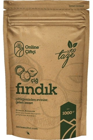 Online Çiftçi Çiğ İri Fındık 1 KG