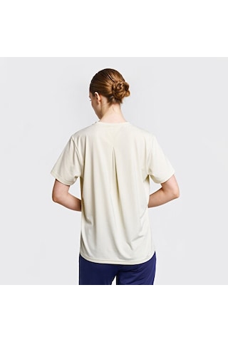 Lescon Kadın Antrenman Kısa Kol T-shirt 26b-2067 Beyaz