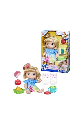 Baby Alive  Bebeğimle Eğlenceli Yudumlar Sarışın F7356