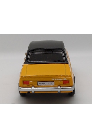 Birlik Toys 7287 001-brl16-x Metal Çek Bırak Anadol Araba Sesli Işıklı - Sarı