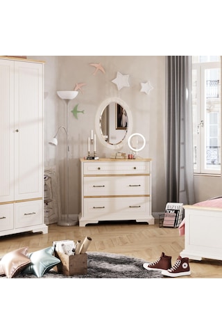 Meltem Kids Valentine Genç Odası Şifonyer