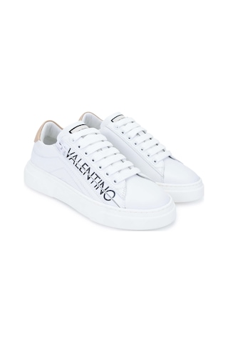 Mario Valentino Kadın Hakiki Deri Beyaz/nude Sneakers & Spor Ayakkabı 1040 91s3902 Bn Ayk Y24 Whıte/nude Beyaz - Ten