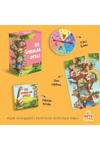 Bi Kutu Oyun İyi Uykular Oteli - Kitap Ve Oyun Seti