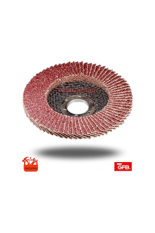 Gfb Flap Disk Zımpara Alüminyum Oksit (Ahşap Ve Metal) 115Mm