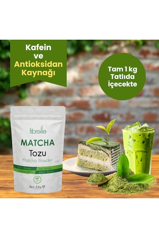 Fibrelle Matcha Saf 1 Kg Doypak