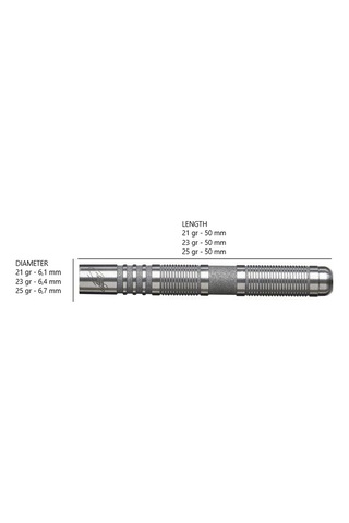 Unicorn James Wade - The Machine % 90 Tungsten Çelik Uçlu Dart Oku