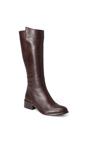 Marrone Brown Çizme Kadın 25k11099 Vergelio Skin Boot Marrone Brown