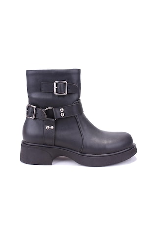 Dagoster Dza07-115307 Siyah Günlük Düz Taban Spor Kadın Bot 001