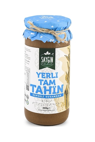 Saygın Doğal Yerli Tam Susam Tahini 500 G