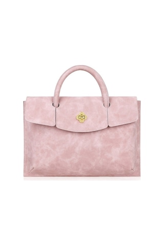 Fastbuy Kadınlar İçin 15.6/16 İnç Huawei & Lenovo Xiaoxin Air Uyumlu El Çantası - Pembe, Seyahat & Çalışma Dostu Pembe