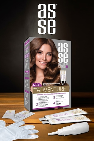 Asse Set Boya 6.64 Koyu Kumral Kızıl Bakır (530343119)