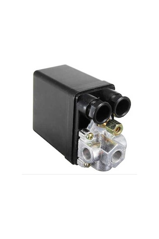 Kompresör Şalter Otomatigi 3 Yollu 220 V Ayarlı Basınç Şalteri