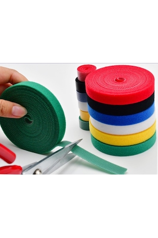 Cırt Cırt Sabitleyici Kablo Düzenleyici 5 Metre X 1cm 5332