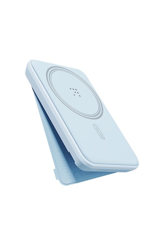 Voltme Magpak 5000mah Magsafe Kablosuz 22.5w Taşınabilir Şarj Cihazı Mavi Mavi