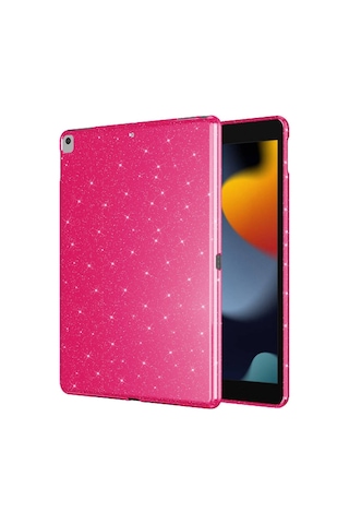 Apple Uyumlu iPad Air 3 / Pro 10.5 Tablet Kılıfı Işıltılı Parlak Görünüm Koton Case