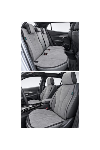 Bod Peugeot 2008 Hybrid Oto Koltuk Koruyucu Kılıf 2025-sonrası Latmos Serisi Fume