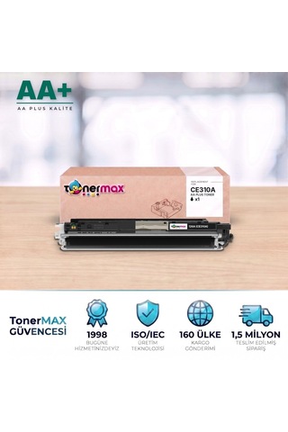 Hp 126a Ce310a Siyah Uyumlu Toner Aa Plus / Laserjet Pro Cp1025 / M175 / M275