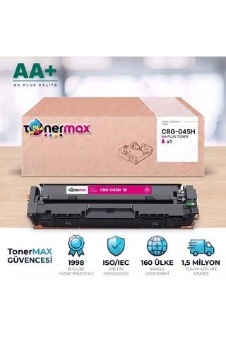 Canon Crg-045h M Kırmızı Uyumlu Toner Aa Plus / Lbp611cn / Lbp613cdw / Mf631cn / Mf633cdw / Mf635cx
