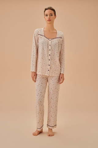 Suwen Young Mother Maskülen Pijama Takımı Sh25162660b334 Pembe