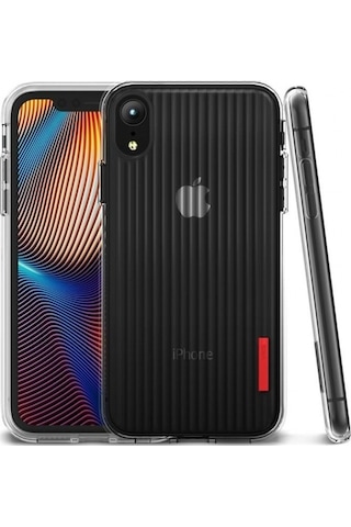 Vrs Apple Uyumlu iPhone Xr İle Crystal Fit Kılıf Clear