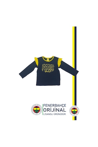 Fenerbahçe Lisanslı Uzun Kol Lacivert Bebek Sweat Lacivert