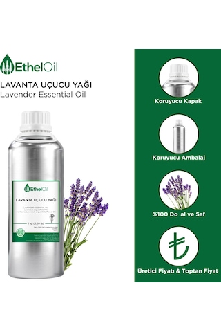 Etheloil Lavanta Uçucu Yağı 1 KG