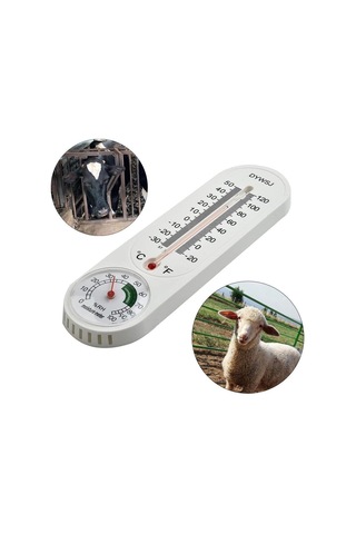 Powermaster Pm-24665 Analog Sıcaklık Nem Ölçer Termometre Duvar Tipi