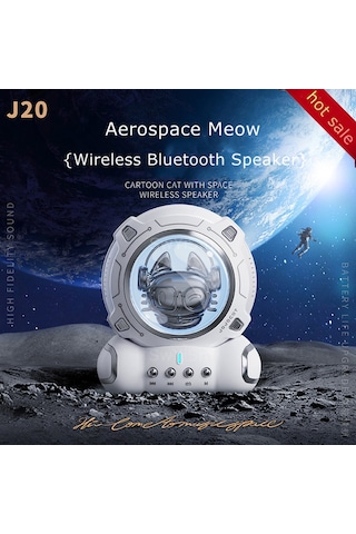 Springsun J20 Bluetooth Hoparlör 5w, 5.0 Versiyon, Tf Kart Desteği, Elsiz Arama, 10m Alım Mesafesi, Abs+uv Elektroplating Malzeme