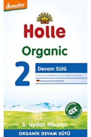 Holle Organik 2 Bebek Devam Sütü 600 G 4 Adet