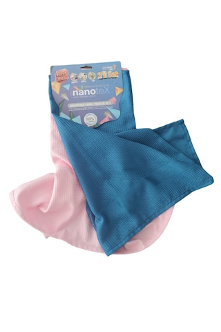 Nanotex Mikrofiber Sihirli Cam ve Ayna Temizlik Bezi 2'li 45 x 65 CM