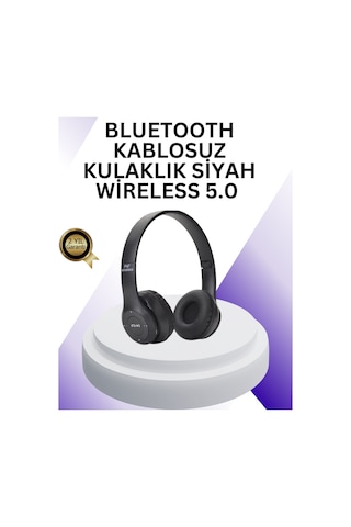 Bluetooth - 429 - 5.0 Kablosuz Kulak Üstü Kulaklık Stereo Ses Ve - Csmo-tex - Katlanabilir Tasarım