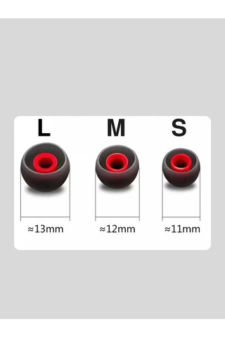 Cronax 3 Beden Silikon Ambüşür Değiştirme Seti 338747799 Siyah