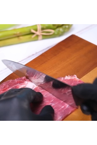 CHEF'S MARKA SİYAH SAPLI MUTFAK BIÇAĞI 27 CM