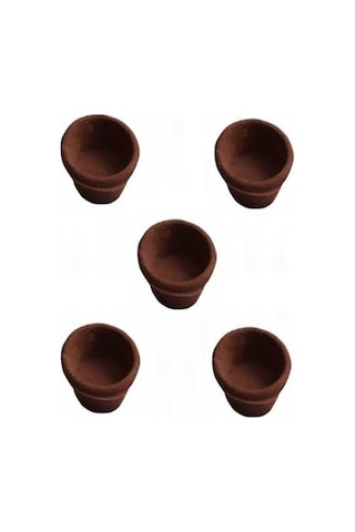 Tekçe Kakaolu 4.5 CM Papatya Tartolet 50 Adet