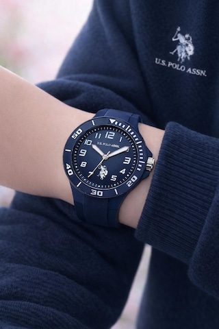 U.s.polo Assn 2 Yıl Saat&saat Garantili 3 Atm Suya Dayanıklı Genç Ve Çocuk Kol Saati Us.g2146.4 Lacivert
