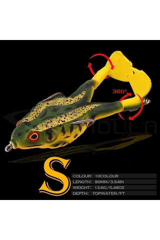 Sahte Kurbağa, Balık Yemi Rapala, Lures Turna Sahte Yem Rapala,Ff