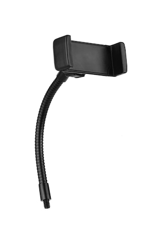 Konesam Led Işık İçin Telefon Tutucu - 1/4 Vida Montajlı, 5.7-8.2cm Aralığında Sabitleyici, Dayanıklı Metal Malzeme