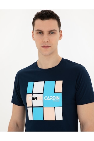 Pierre Cardin Erkek Lacivert Tişört 50280970-vr033 Lacivert