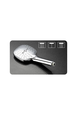 Yapıtaşı Yt261 Limon Banyo Duş Seti Butonlu 3fonksiyonlu Krom
