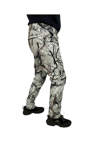 Mysia Outdoor Kar Desen Soft Shell Pantolon Avcı Pantolon İçi Polarlı Çok Renkli