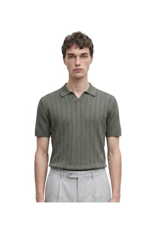 Anthony Jackson Premium Erkek Triko Polo Yaka T-shirt Ravello Haki