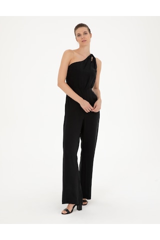 Pierre Cardin Kadın Siyah Tulum Dokuma 50285427-vr046 Siyah