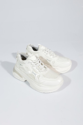Dgn 71179 Kadin Sneaker Ayakkabi Beyaz