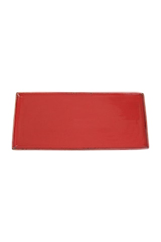 Porland Seasons Kırmızı Baton Pasta Tabağı 16x35 Cm 04alm001591 Kırmıı