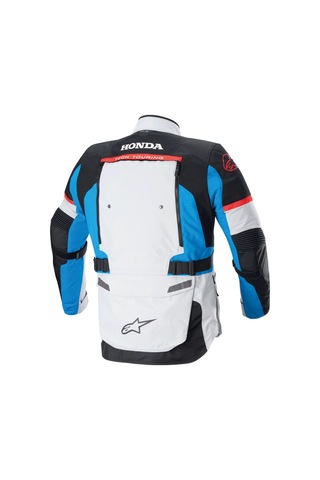 Alpinestars Honda Bogota Pro Ds Korumalı Motosiklet Montu Gri Siyah Mavi