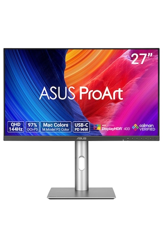 Asus Proart Display Pa278cgrv 27 İnç 144hz 5ms 2k Qhd Adaptive Sync Ips Pivot Monitör